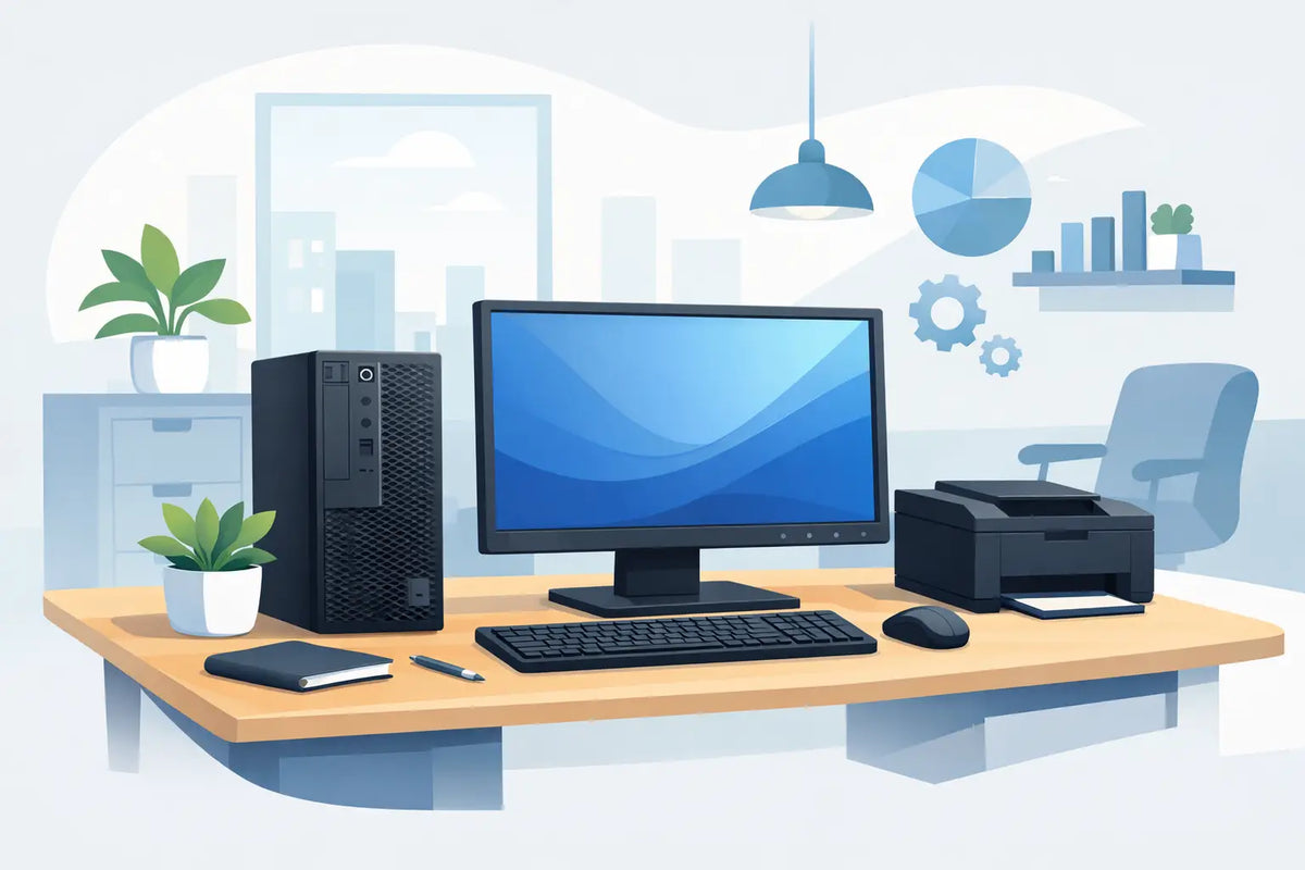 Dell OptiPlex 5000 Mirco малък размер, без излишен разход